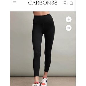 Carbon 38 Ribbed 7/8 leggings